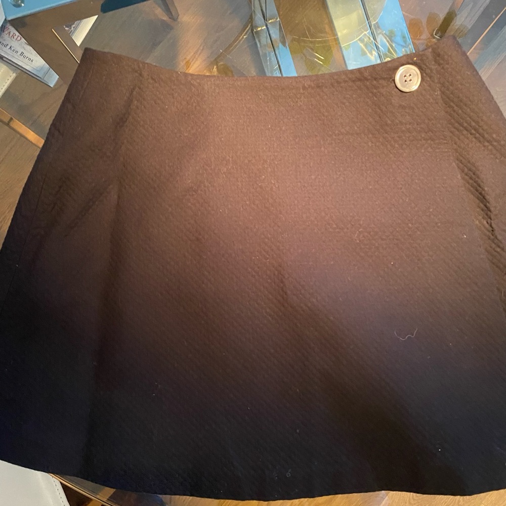 Black tennis skirt